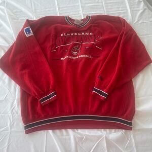 Vintage Cleveland Indians Sweatshirt  Size XXL
